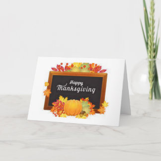 COMICAL & FRIENDLY "THANKSGIVING" WISHES CARD