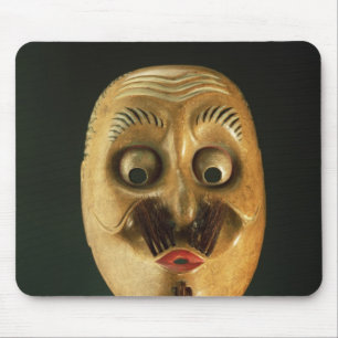 Comical Mask, Noh Theatre Mouse Mat