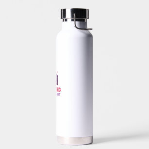 Comical MOO DENG HIPPO ENERGY Animal Lover Hippo T Water Bottle