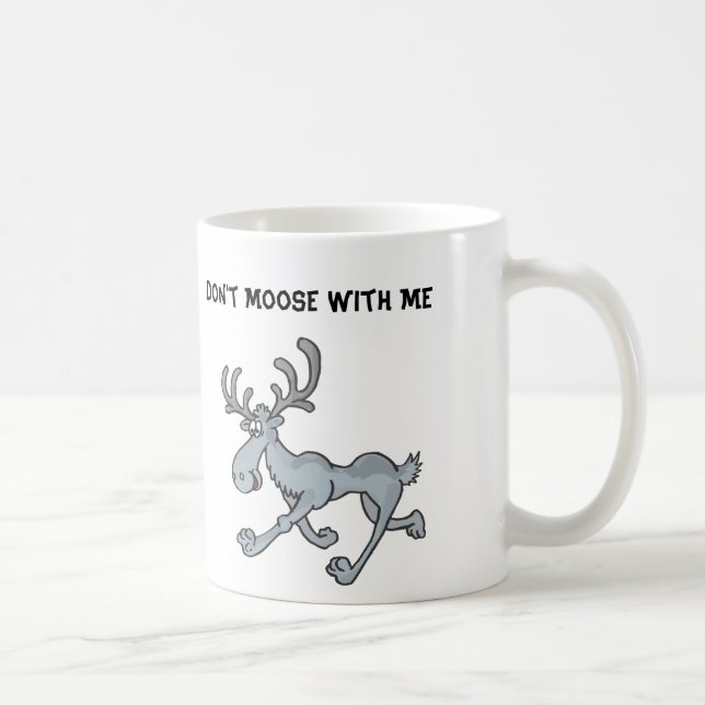 Comical Moose Mug (Right)