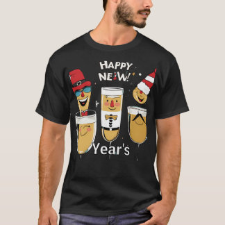 Comical New Year's celebration T-Shirt