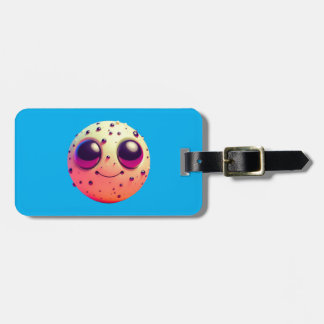 Comical Space Alien Critter Luggage Tag
