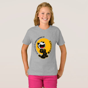 Comics Cartoon Cat   Kids T-Shirt