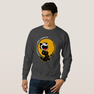 Comics Cartoon Cat Men's Sweatshirt