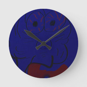 Comics Character Round Clock