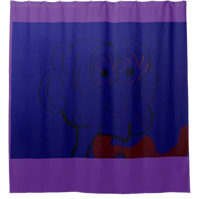 Comics Character Shower Curtain (Front)