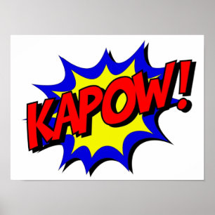 Comics  Kapow Poster