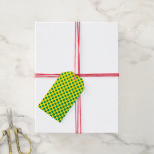 Comics Superhero Dots Colourful HAPPY BIRTHDAY Fun Gift Tags