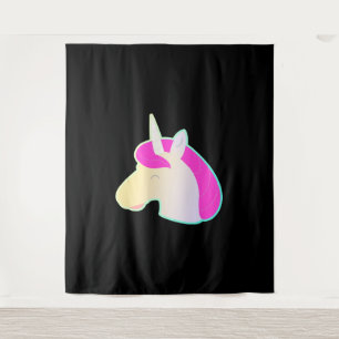 comicstyle unicorn! tapestry