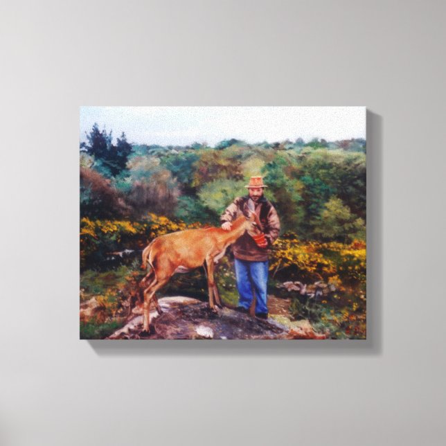 Comiendo/Comendo/Eating Canvas Print (Front)
