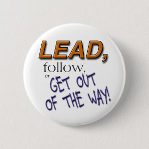 COMIN' THROUGH! 6 CM ROUND BADGE