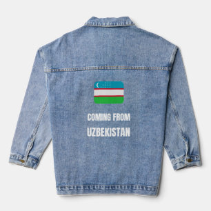 Coming from uzbekistan denim jacket