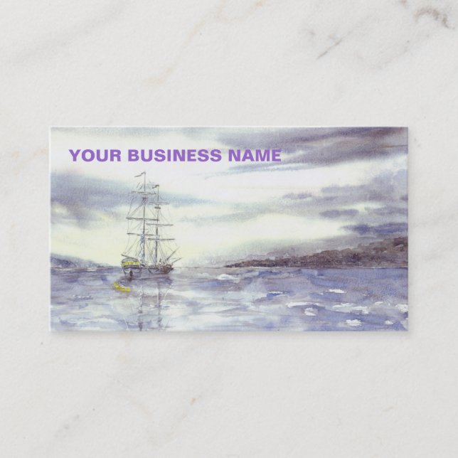'Coming Home' Business Card (Front)
