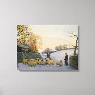 Coming home canvas print
