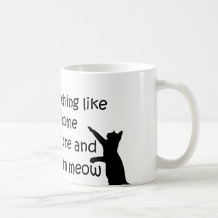 Coming Home to a Cat Coffee Mug