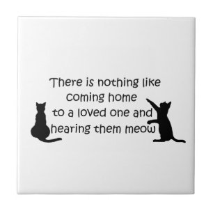 Coming Home to a Cat Tile