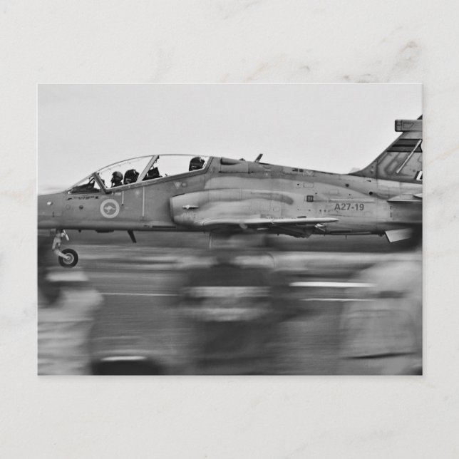 Coming Into Land Postcard (Front)