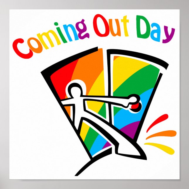 Coming out day poster (Front)