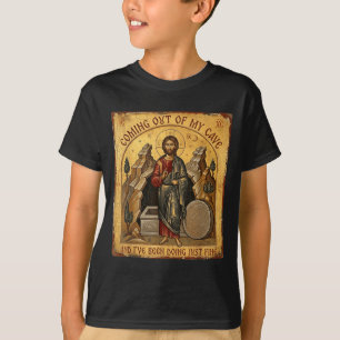 Coming Out Of Cave Shirt Jesus Christian Religion