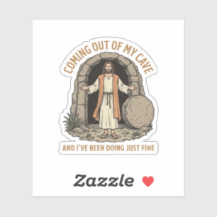 Coming Out of My Cave Funny Christian Vintage Shir
