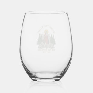 Coming Out of My Cave Resurrection Lyric Shirt Des Stemless Wine Glass