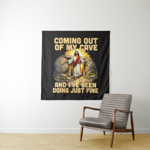 Coming Out of My Cave The Jesus Resurrection Tapestry