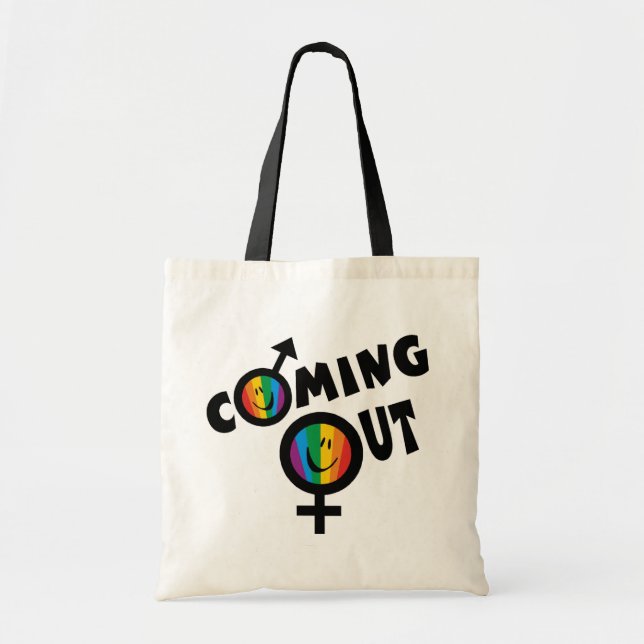 Coming Out Tote Bag (Front)