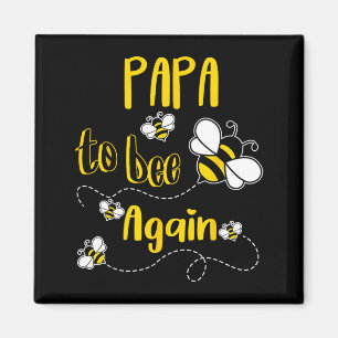 Coming papa to bee pregnancy announcement mother's magnet