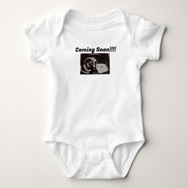 Coming Soon Baby Bodysuit (Front)