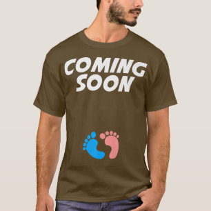 Coming Soon Baby Designs For Pregnancy Gift T-Shirt