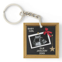 Coming Soon Baby Ultrasound Christmas Peg Board 