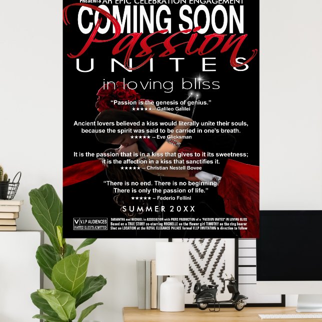 Coming Soon Engagement Display Poster (Home Office)