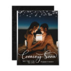 Coming Soon Photo Pregnancy Announcement Card