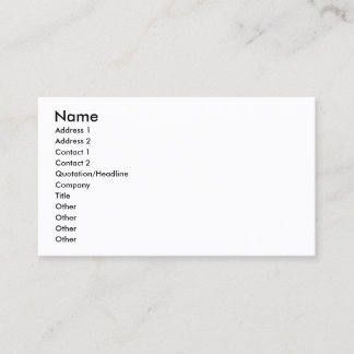Coming to the Call ~ Frederic Remington Business Card