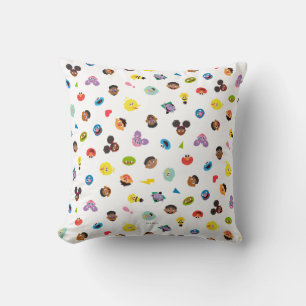 Coming Together Faces Pattern Cushion