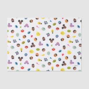 Coming Together Faces Pattern Tissue Paper