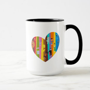Coming Together Heart Mug