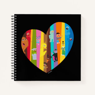 Coming Together Heart Notebook