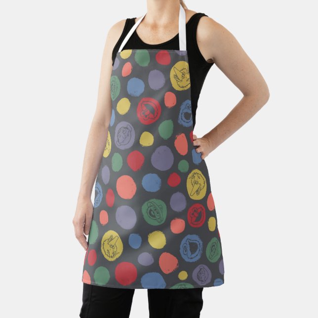 Coming Together Polka Dot Pattern Apron (Insitu)