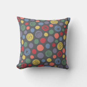 Coming Together Polka Dot Pattern Cushion