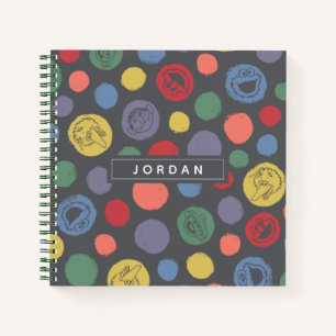 Coming Together Polka Dot Pattern Notebook