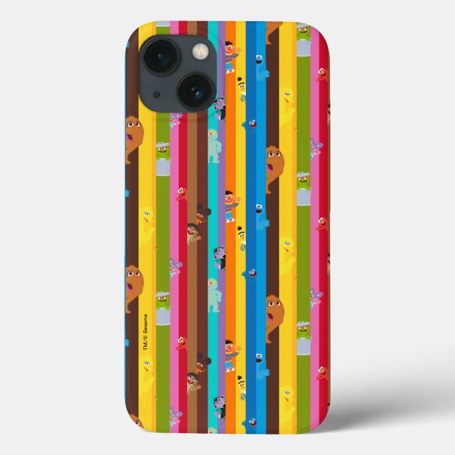 Coming Together Stripe Pattern Case-Mate iPhone Case (Back)