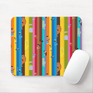 Coming Together Stripe Pattern Mouse Mat