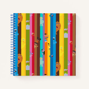 Coming Together Stripe Pattern Notebook