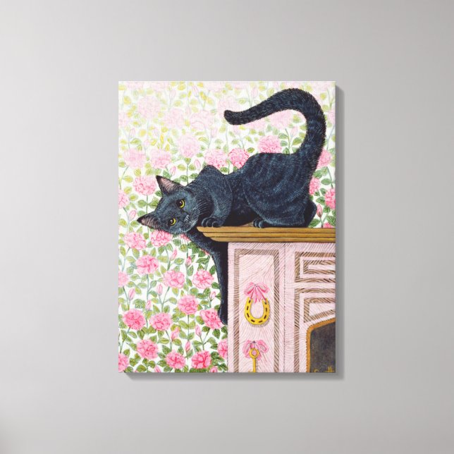 Coming Up Roses Canvas Print (Front)