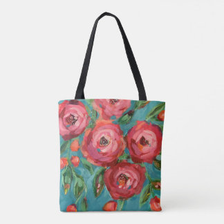 Coming Up Roses Tote Bag