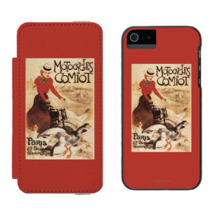 Comiot Motocycles Woman and Geese Promo Poster Incipio Watson™ iPhone 5 Wallet Case