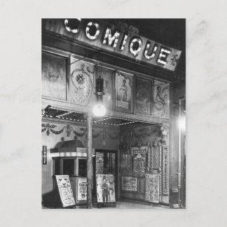 Comique Theatre Postcard