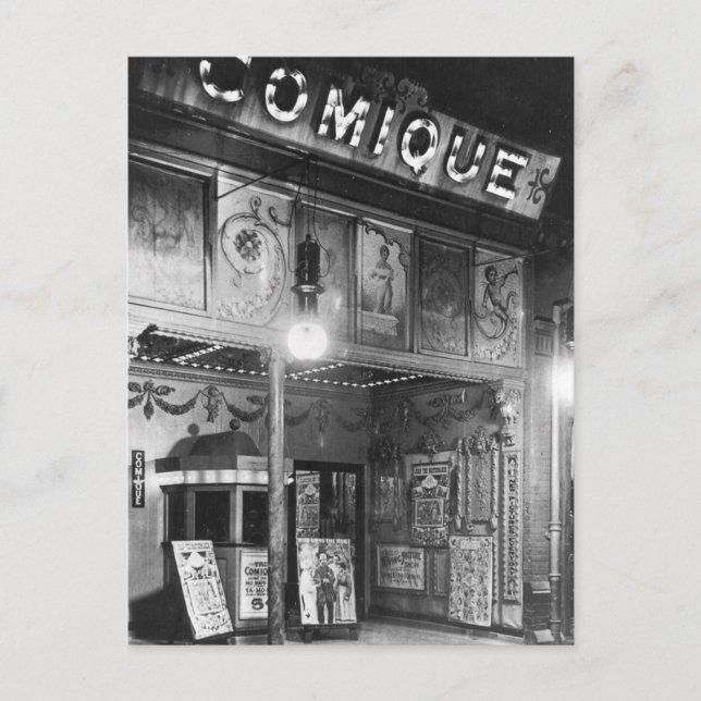 Comique Theatre Postcard (Front)