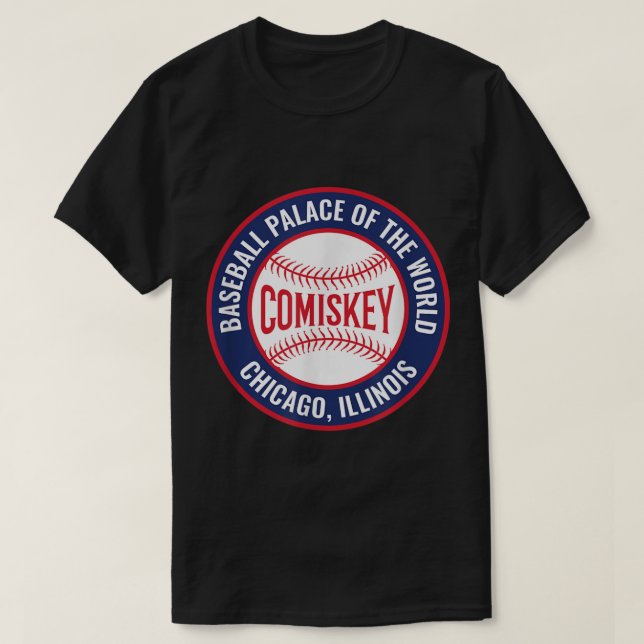 Comiskey Park Chicago  T-Shirt (Design Front)